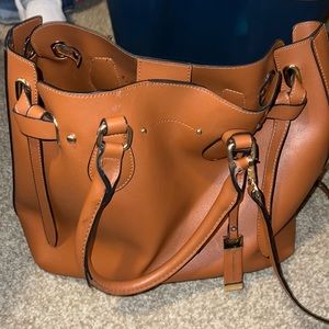 brown purse